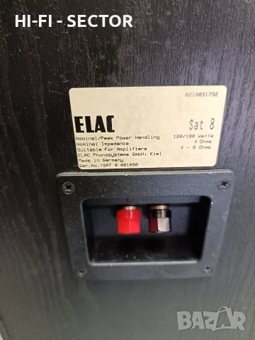 ELAC SAT 8 тонколони , снимка 4 - Тонколони - 52739153