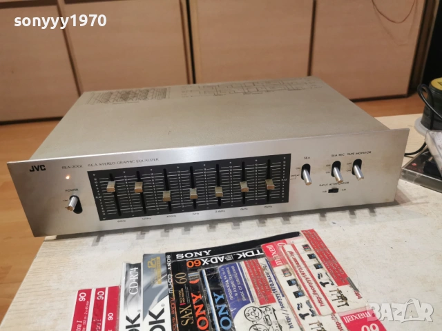 JVC SEA-20GL EQUALIZER-MADE IN JAPAN-ВНОС GERMANY 0703261947, снимка 5 - Ресийвъри, усилватели, смесителни пултове - 53749086