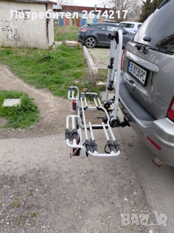 Багажник за 3бр. велосипеди , снимка 2 - Велосипеди - 54090868
