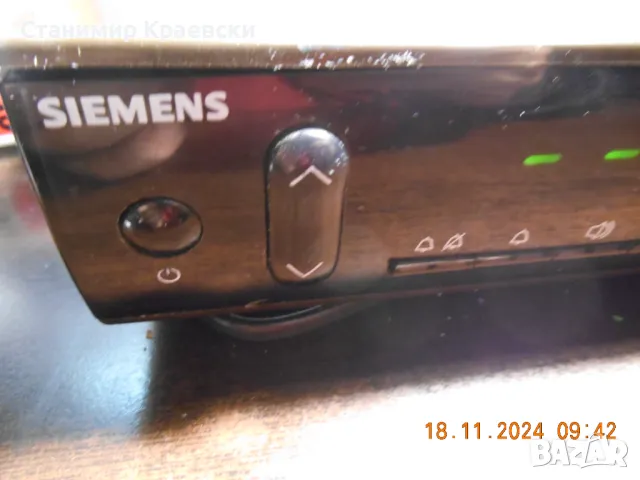 SIEMENS RG 389 Radio Clock Alarm - vintage 94, снимка 8 - Други - 48530730