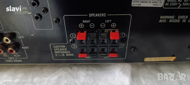 Receiver JVC RX-212BK, снимка 3 - Ресийвъри, усилватели, смесителни пултове - 49756045