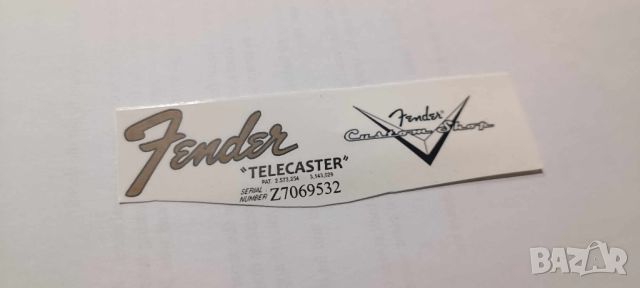 Ваденка Fender Telecaster Custom Shop, снимка 1 - Китари - 45928857