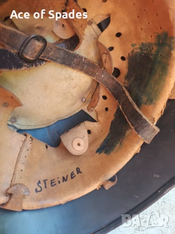 Немска Бойна Каска WW2 , снимка 10 - Колекции - 51157514