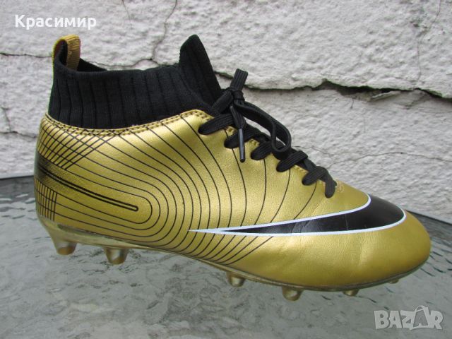 Златисти футболни обувки IFIKK, снимка 9 - Футбол - 45456751