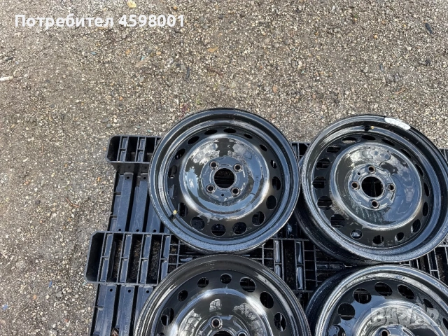 4бр.Оригинални джанти 15цола 4x100 за Renault,Dacia,Nissan,Smart, снимка 7 - Гуми и джанти - 54010601