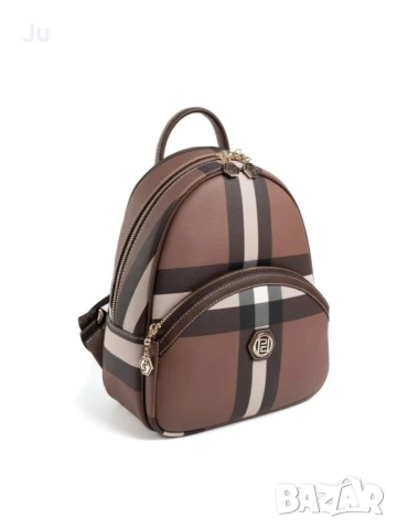 кафява стилна раница SilverPolo Нова с етикет , снимка 2 - Чанти - 53160597