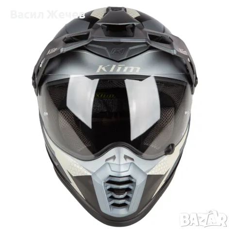 Каска Klim Krios Pro Helmet ECE/DOT Charger Gray L и XL Нови, снимка 5 - Аксесоари и консумативи - 48928306