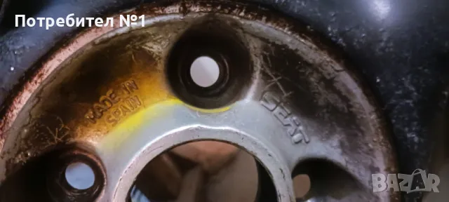 Оригинални джанти Seat с гуми 15ки, снимка 5 - Гуми и джанти - 49674177