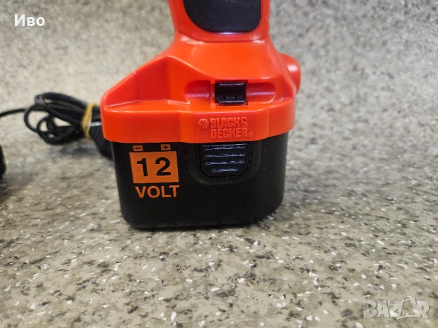 Винтоверт Black & Decker CD12C – Свобода и прецизност от „Златната ера“ на акумулаторните инструмент, снимка 4 - Винтоверти - 53959643