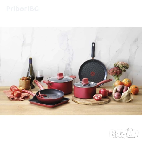 Грил тиган Tefal Character INDUCTION / - 30% отстъпка !, снимка 2 - Съдове за готвене - 53485702