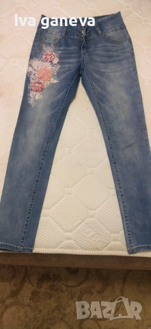 Дамски дънки , снимка 2 - Дънки - 53487538