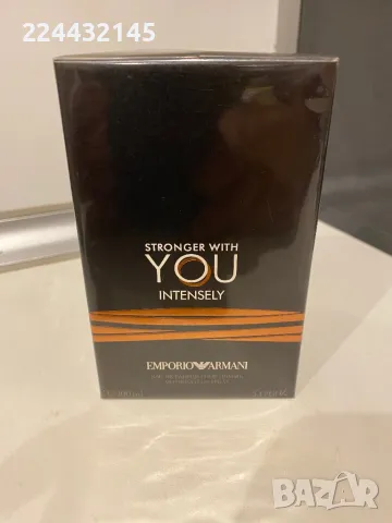 Armani Stronger With You Intensely 100 ml EDP Barcod , снимка 1 - Мъжки парфюми - 47034017