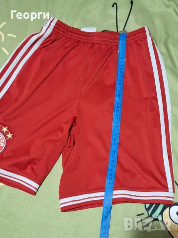 FC Bayern Munchen 2012 Home Shorts Adidas Red Short Pants Size Boys  L Soccer, снимка 3 - Футбол - 50305438
