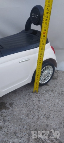 CHIPOLINO Ride-on ФИАТ 500 БЯЛ, снимка 9 - Коли, камиони, мотори, писти - 52297609