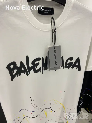 Тениска Balenciaga Модел 2025, снимка 4 - Тениски - 48685848