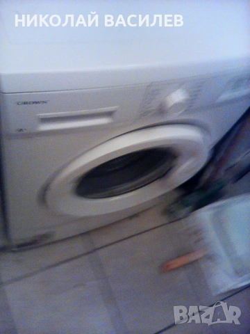 Работеща  пералня   . Без  електроника  /  Запазена  . КРАУН, снимка 3 - Перални - 53102733