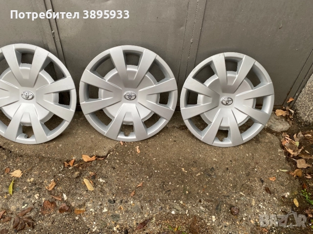 Оригинани тасове на Toyota 16”, снимка 3 - Аксесоари и консумативи - 52338720