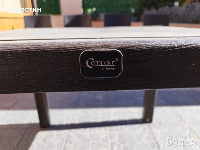 Градински маси и столове от изкуствен ратан 