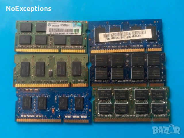 RAM за лаптоп - 1GB/2GB/4GB, снимка 2 - RAM памет - 45436970