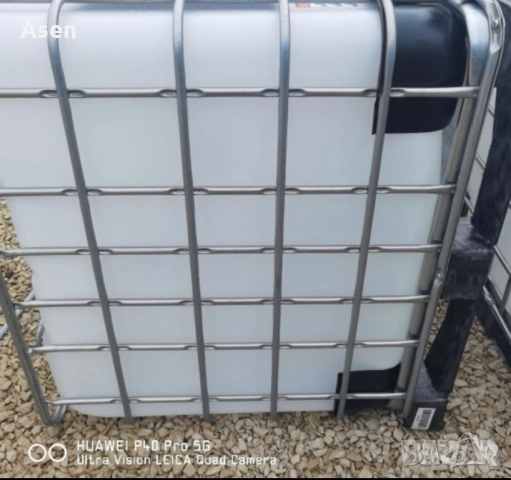 Бидони бидон 1000 литра ibc контейнер цистерна 1тон, снимка 4 - Напояване - 51515415