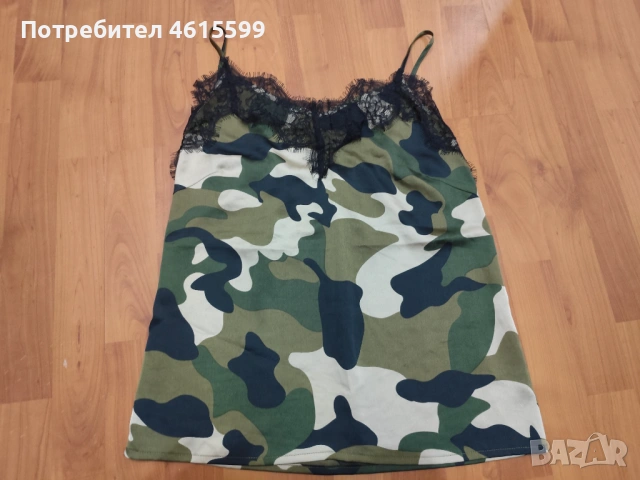 топ с дантела 