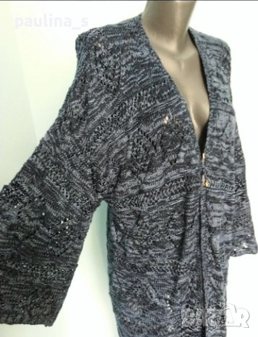 Два различни броя / Дълга жилетка тип туника наметка "Style & Co" и "Sheego" / гигант размер , снимка 4 - Жилетки - 42287761