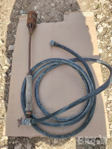 Газова горелка с маркуч