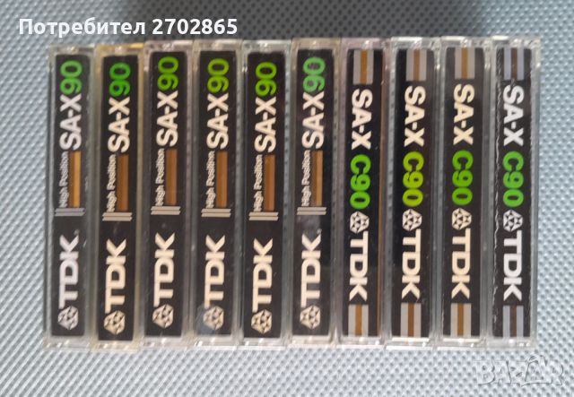 Аудио касети TDK SA X- 90 мин., снимка 1 - Аудио касети - 44026967
