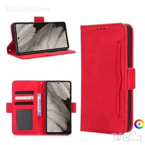 Google Pixel 7a Wallet Калъф и Протектор