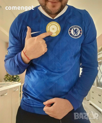 CHELSEA NIKE / ЧЕЛСИ домакински екип с дълъг ръкав, сезон 2025-2026, снимка 4 - Блузи - 52829544