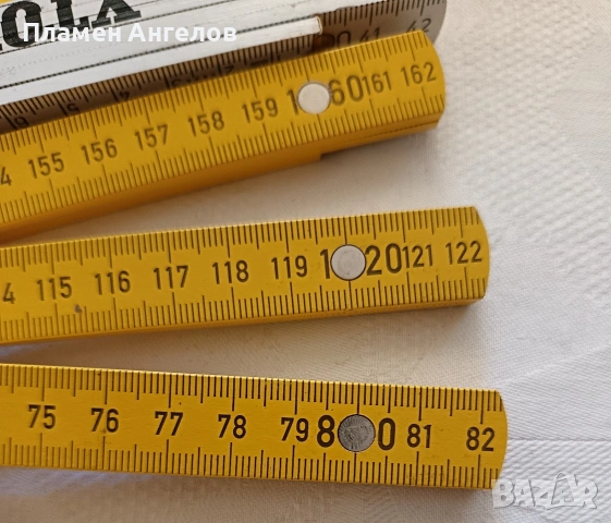 Комплект от 2 броя сгъваеми метри, снимка 7 - Измервателни инструменти - 53635304