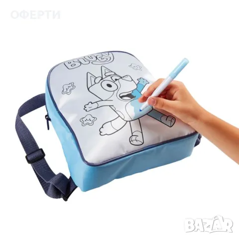 Раница Bluey Draw Me - Giochi Preziosi арт 246170, снимка 3 - Раници - 46911059