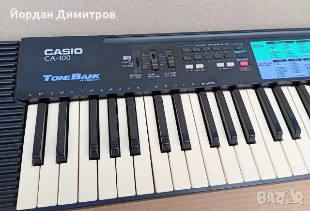 синтезатор Casio ca 100, снимка 2 - Антикварни и старинни предмети - 53414992