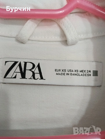 Дънково яке ZARA, снимка 2 - Якета - 54025586