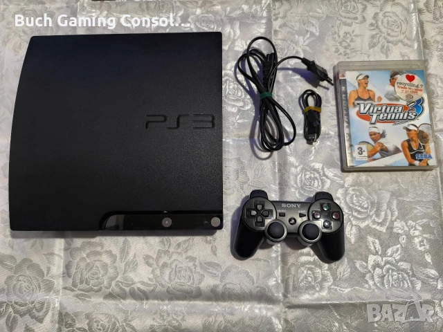 PlayStation 3 Slim CECH-2504B / 320GB / CFW / 20 Игри , В перфектно състояние!, снимка 3 - PlayStation конзоли - 53866315