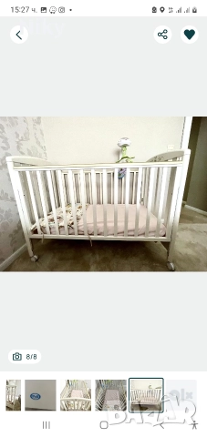 Детско креватче, снимка 7 - Бебешки легла и матраци - 52930925