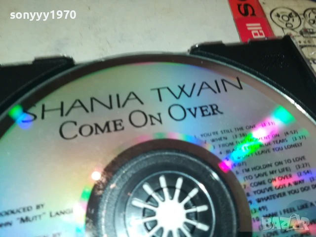 SHANIA TWAIN CD 1308251652, снимка 7 - CD дискове - 51355468