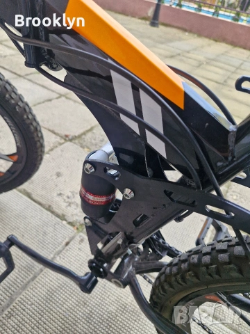 Продава се почти нов ,сгъваем велосипед, снимка 7 - Велосипеди - 53402392