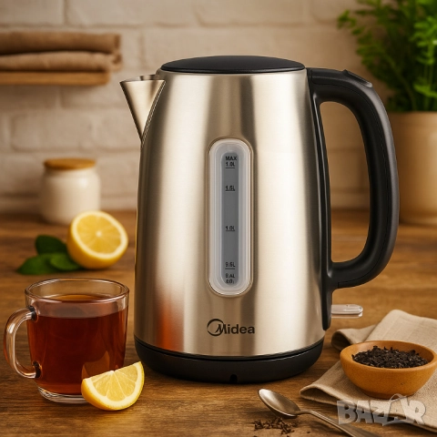 Електрическа кана Midea MK-17S30D2, снимка 6 - Друга електроника - 51857988