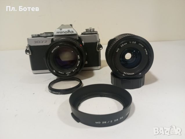 Фотоапарат Minolta XD7, снимка 1 - Фотоапарати - 45425188