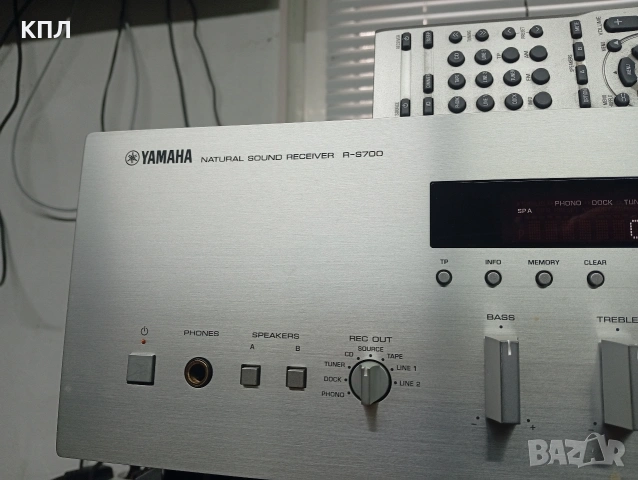 Стерео ресивър YAMAHA R-S 700, снимка 3 - Ресийвъри, усилватели, смесителни пултове - 53380262