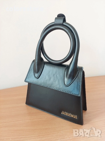 Черна чанта Jacquemus/SG62y, снимка 2 - Чанти - 51703808