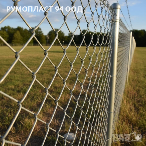 Плетени оградни мрежи тежки с дебелина 2,00 до 2,8 мм 40х40, 50х50
