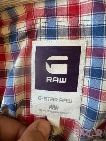 G Star нова мъжка риза L размер, снимка 8 - Ризи - 52206980