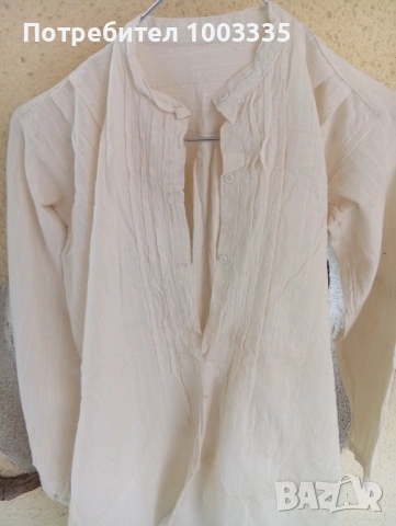 Автентична мъжка риза за носия, снимка 2 - Антикварни и старинни предмети - 54216903