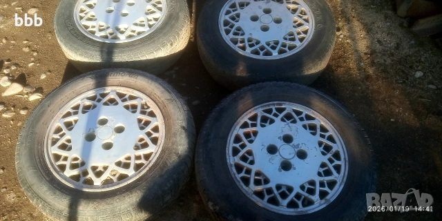 Алуминиеви джанти с гуми за рено