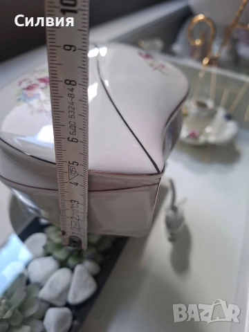 Ретро порцеланова кутия *Китка*, снимка 7 - Декорация за дома - 54237339