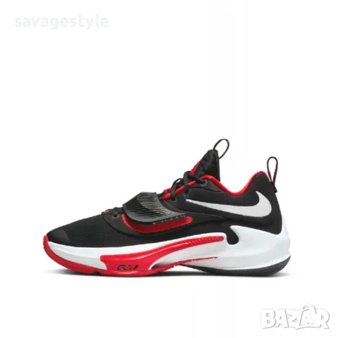 Мъжки маратонки NIKE Zoom Freak 3 Shoes Black/White/Red, снимка 5 - Маратонки - 47444335