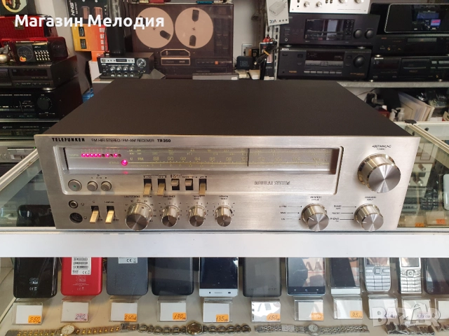 Ресийвър / HiFi Stereo Receiver Telefunken TR 350  В отлично техническо и визуално състояние., снимка 2 - Ресийвъри, усилватели, смесителни пултове - 49489827