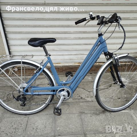28 цола алуминиев електрически велосипед колело с ключ и зарядно , снимка 1 - Велосипеди - 46088154